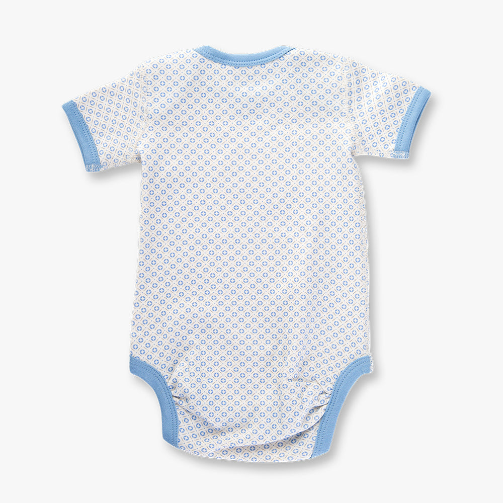 
                  
                    Little Boy Blue Short Sleeve Bodysuit - Sapling Child Australia
                  
                