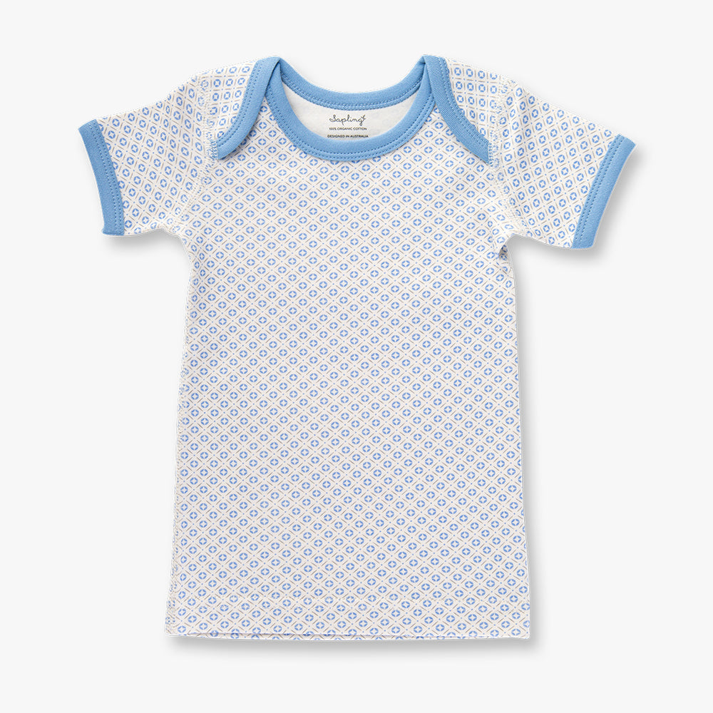 Little Boy Blue Short Sleeve T-Shirt - Sapling Child Australia