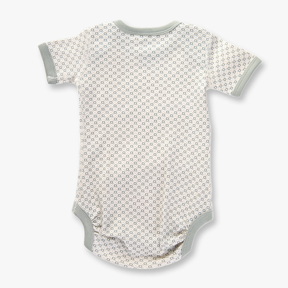 
                  
                    Dove Grey Short Sleeve Bodysuit - Sapling Child Australia
                  
                