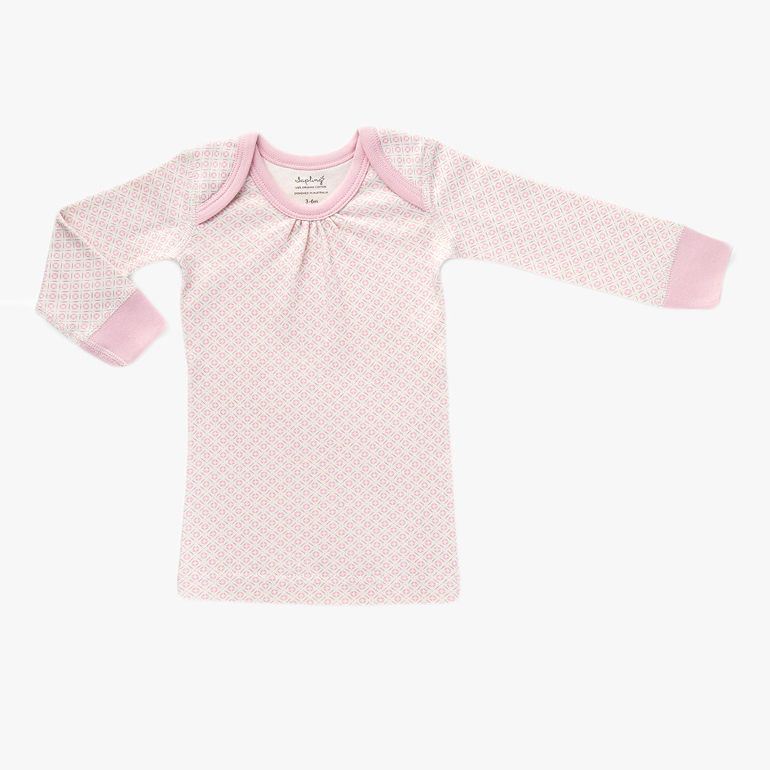 Dusty Pink Long Sleeve T-Shirt - Sapling Child Australia