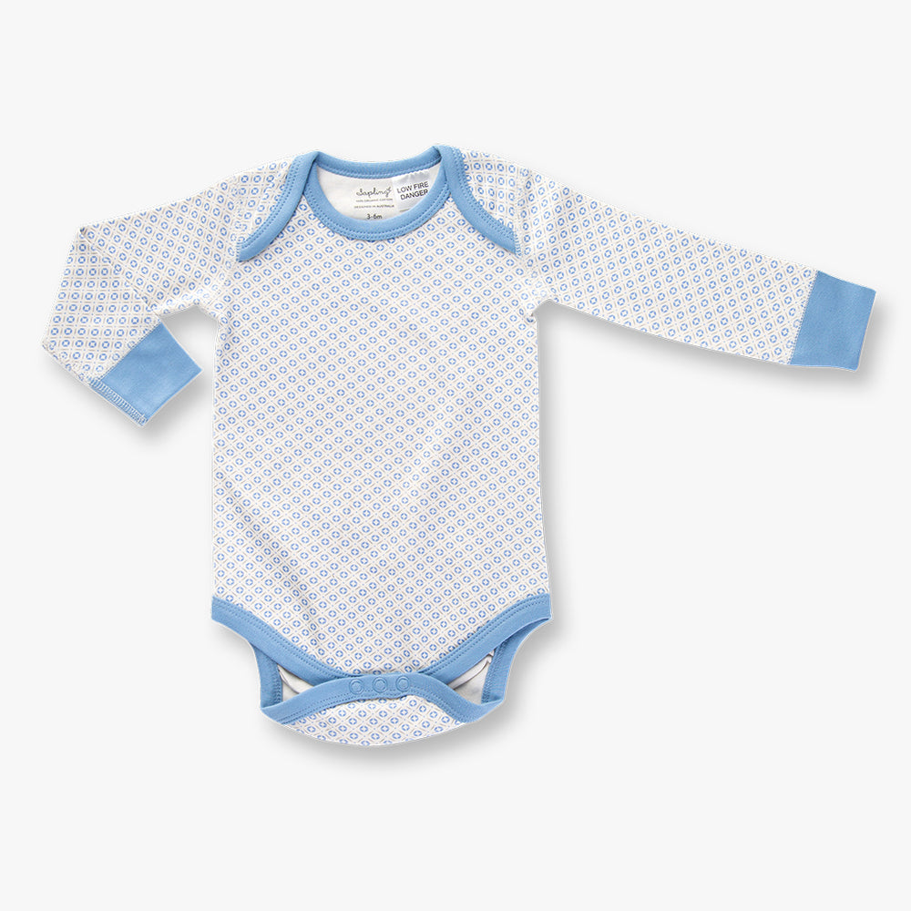 
                  
                    Little Boy Blue Long Sleeve Bodysuit - Sapling Child Australia
                  
                